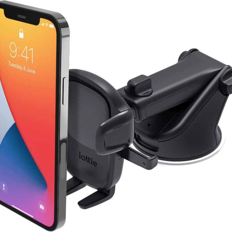 Universal Car Mount with Suction Cup and Arm