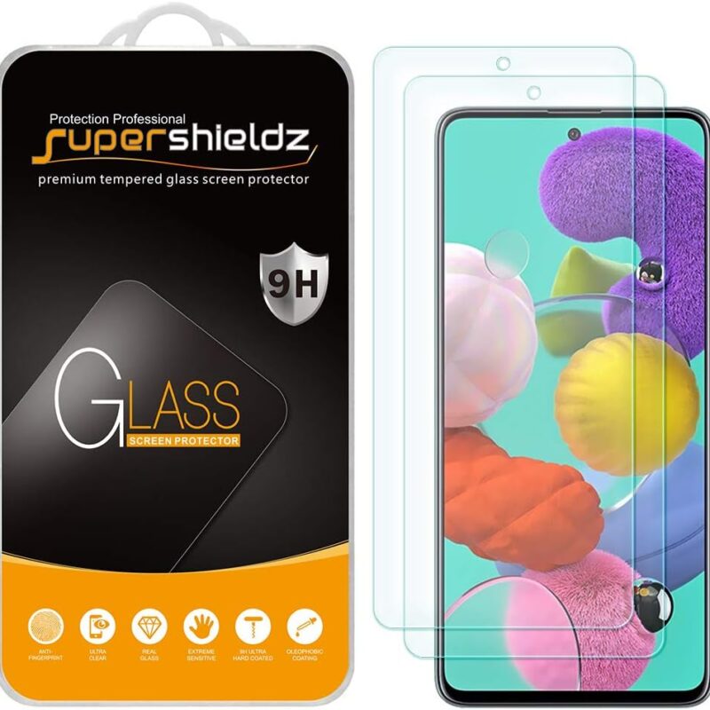 Tempered Glass Screen Protectors for Galaxy A53/A52/A51