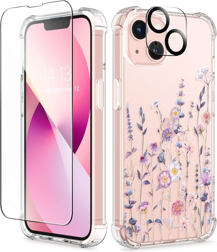 iPhone 13 Case Floral Design