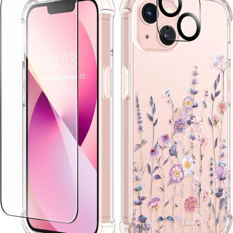 iPhone 13 Case Floral Design