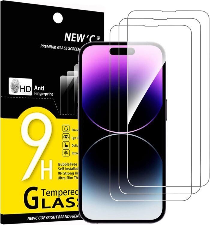 Tempered Glass Screen Protectors for iPhone 14 Pro Max