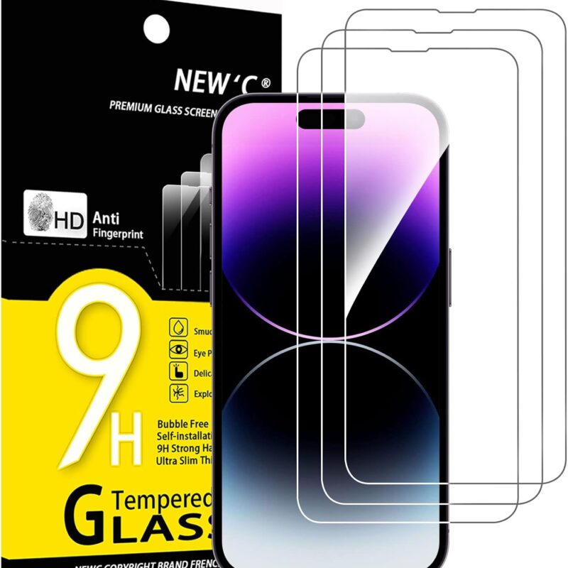 Tempered Glass Screen Protectors for iPhone 14 Pro Max