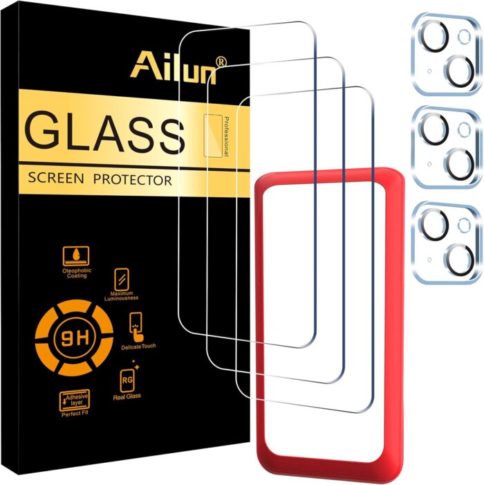 3 Pack Screen Protector for iPhone 15