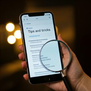 iPhone tips and tricks