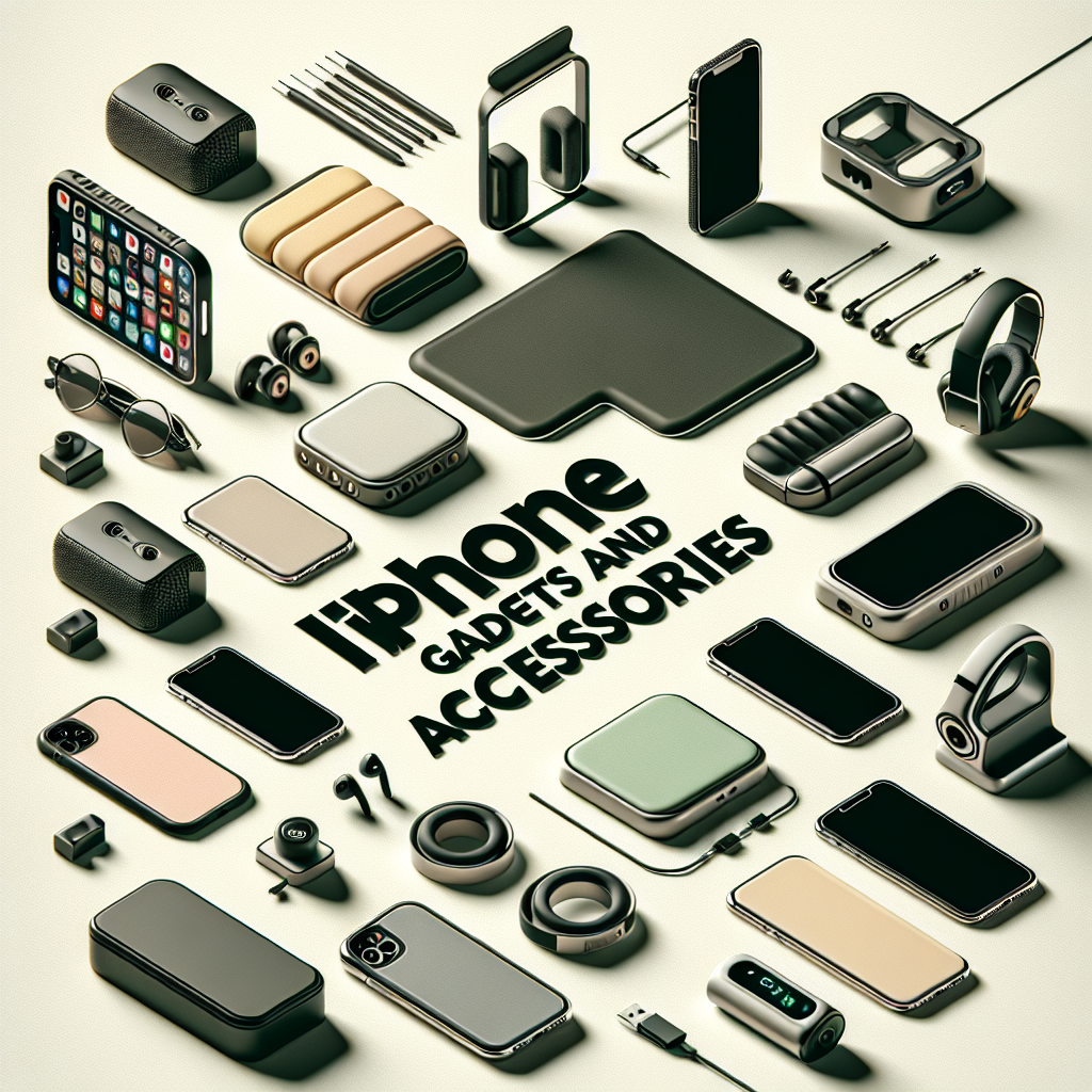 iPhone Gadgets and Accessories