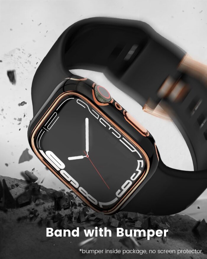 Stylish Soft Silicone Bands for Apple Watch - Image 3