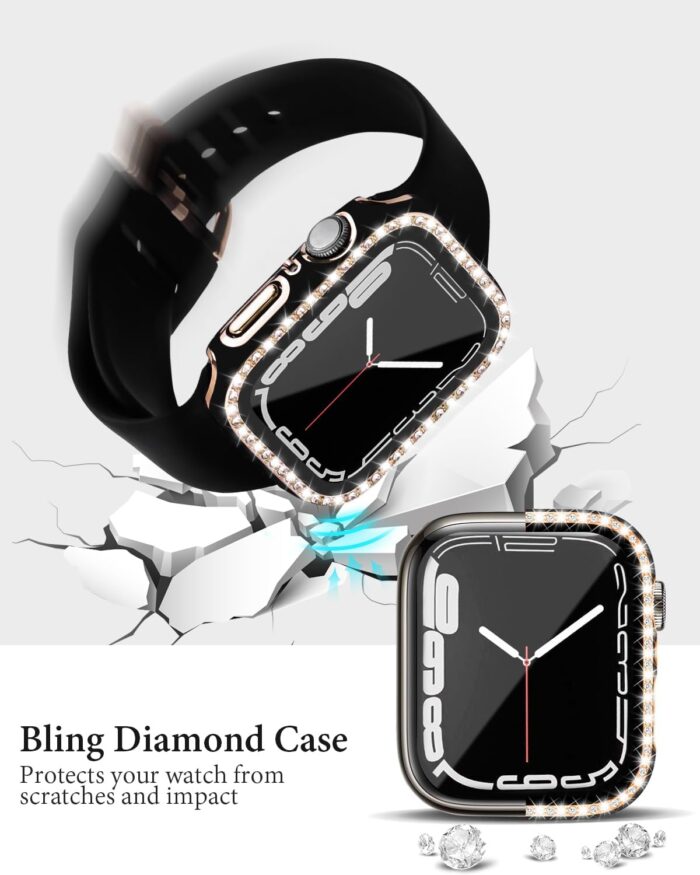 Stylish Silicone Bands and Case for Apple Watch - Image 3