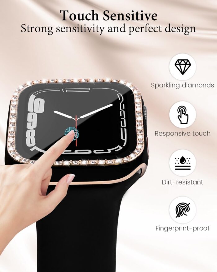 Stylish Silicone Bands and Case for Apple Watch - Image 4