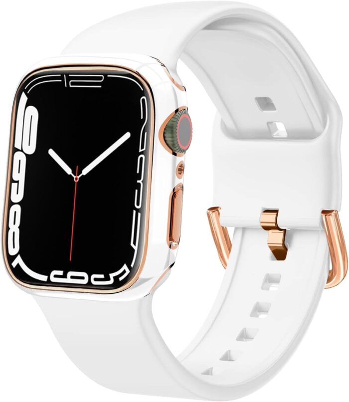 Stylish Soft Silicone Bands for Apple Watch
