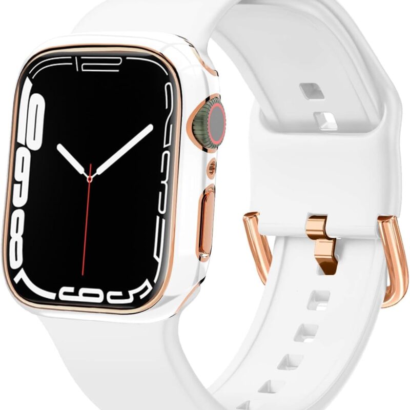 Stylish Soft Silicone Bands for Apple Watch
