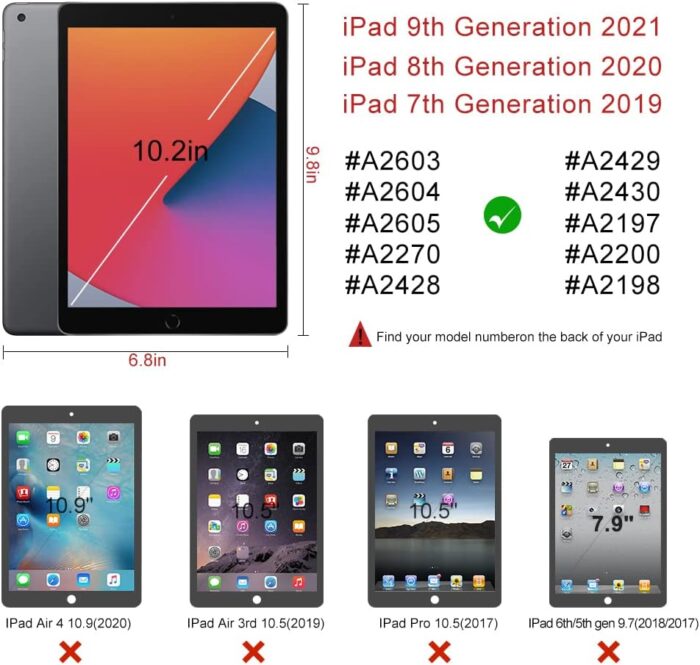 Shockproof Silicone Case for iPad 10.2 Inch - Image 2