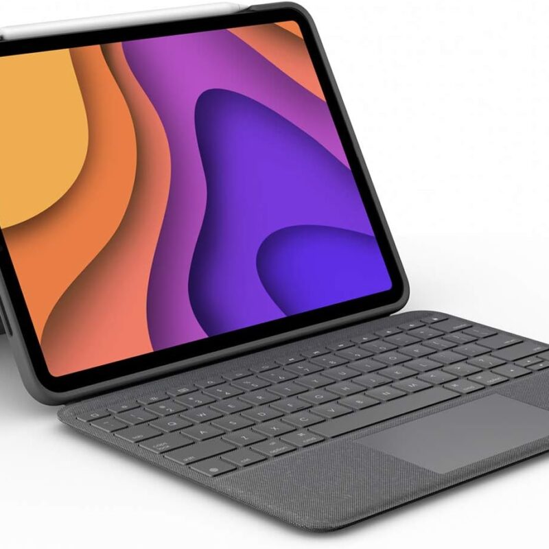 Stylish Keyboard Case with Trackpad for iPad Air 11-inch