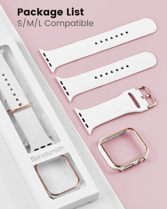Stylish Soft Silicone Bands for Apple Watch - Image 4
