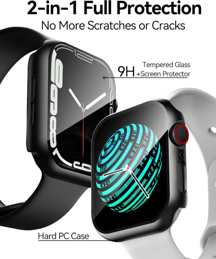 Tempered Glass Case for Apple Watch 44mm - Image 2