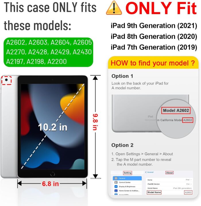 Rugged Shockproof Case for iPad 10.2" Models - Image 2