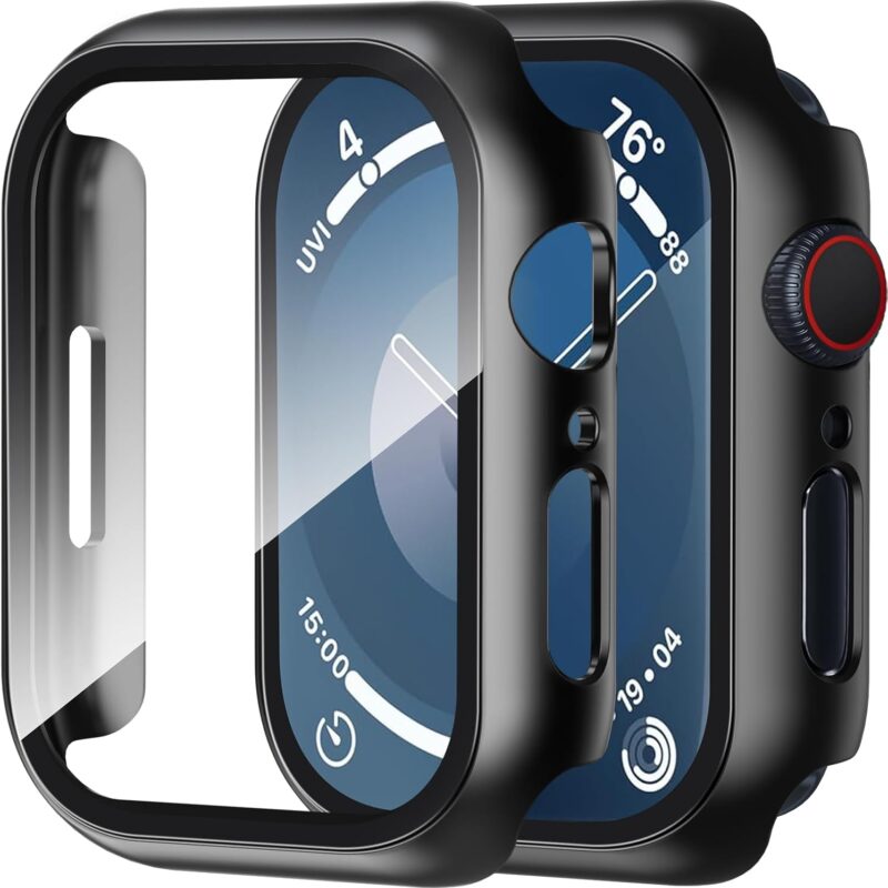 Tempered Glass Case for Apple Watch 44mm