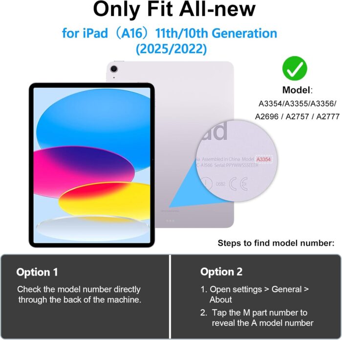 iPad 11'' Case with Screen Protector and Accessories - Image 2