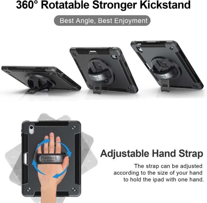 iPad 11'' Case with Screen Protector and Accessories - Image 3