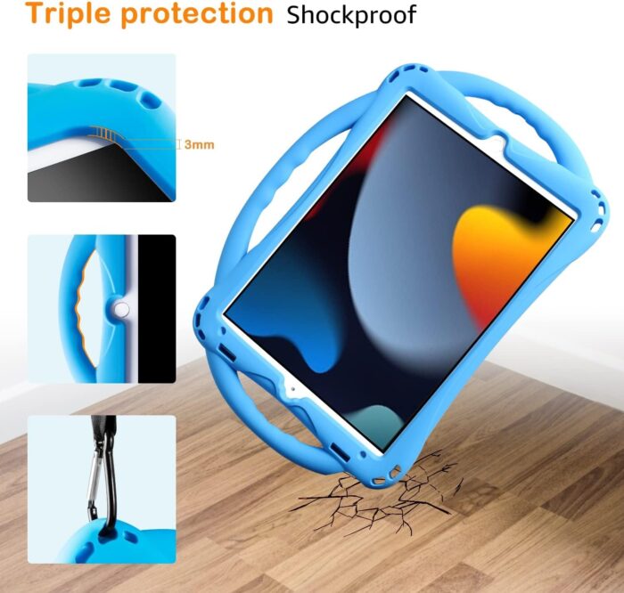 Shockproof Silicone Case for iPad 10.2 Inch - Image 6