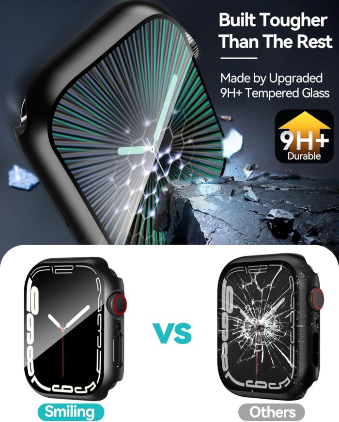 Tempered Glass Case for Apple Watch 44mm - Image 3