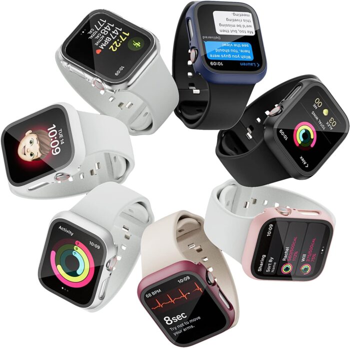 10-Pack Hard Case for Apple Watch 7/8 45mm - Image 6