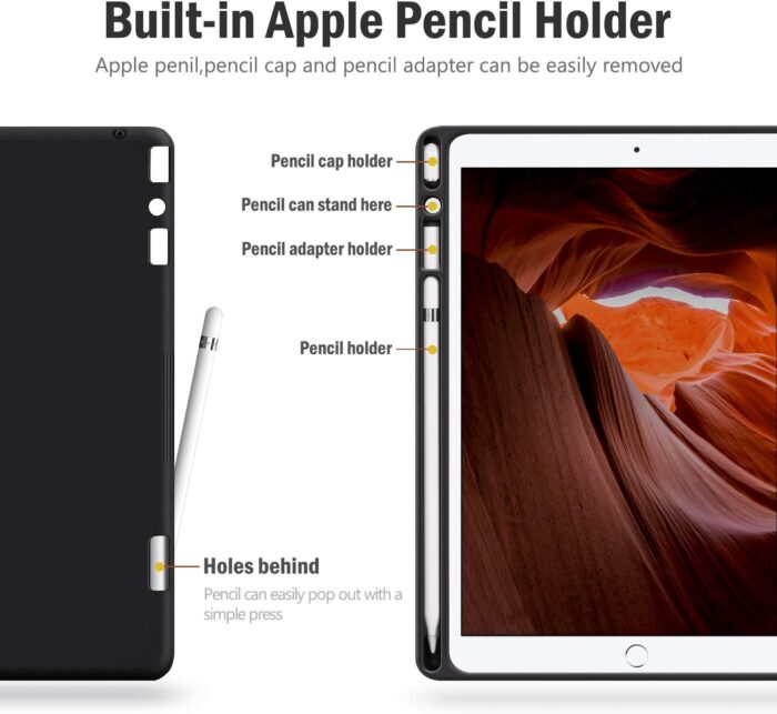 Vegan Leather Smart Cover for iPad 10.2” - Image 3