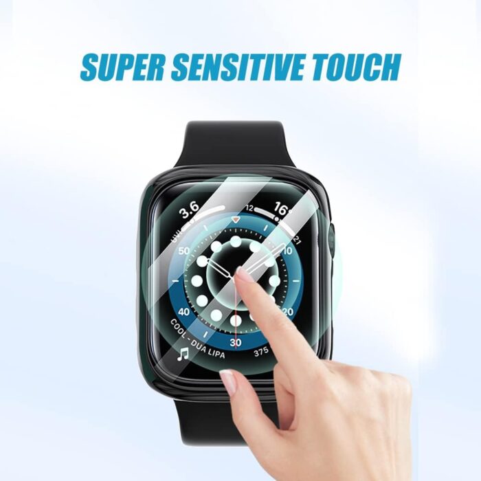 Ultra-Thin Tempered Glass Case for Apple Watch 44mm - Image 4