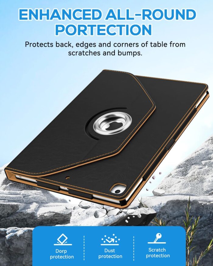 360° Rotating Leather Case for iPad 10.2 - Image 7