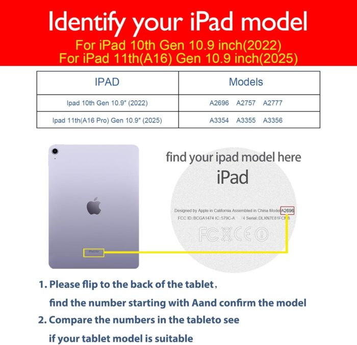 Premium Leather Case for iPad A16 11” & 10.9” - Image 2