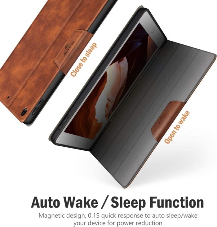 Vegan Leather Smart Cover for iPad 10.2'' - Image 6