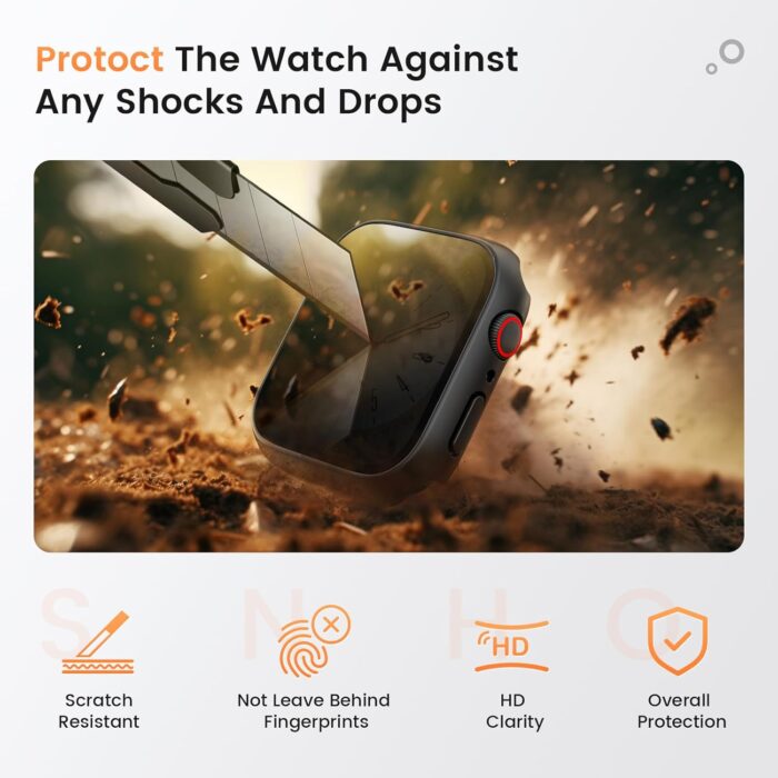 Waterproof Privacy Case for Apple Watch 45mm - Image 4
