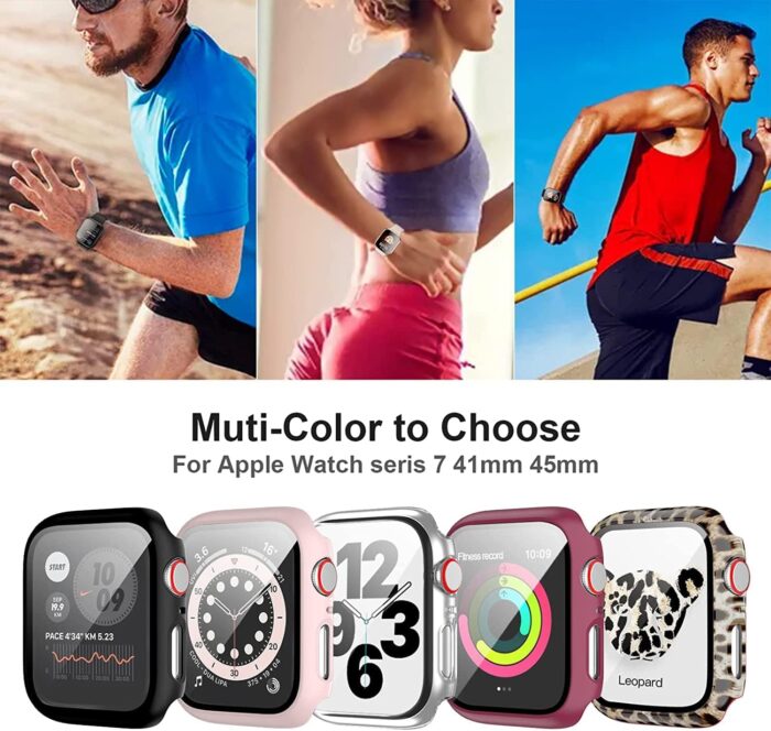 10-Pack Hard Case for Apple Watch 7/8 45mm - Image 7