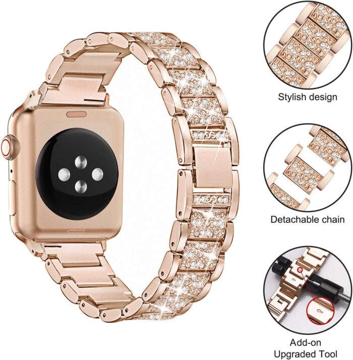 Stylish Protective Bands for Apple Watch 38mm-46mm - Image 2