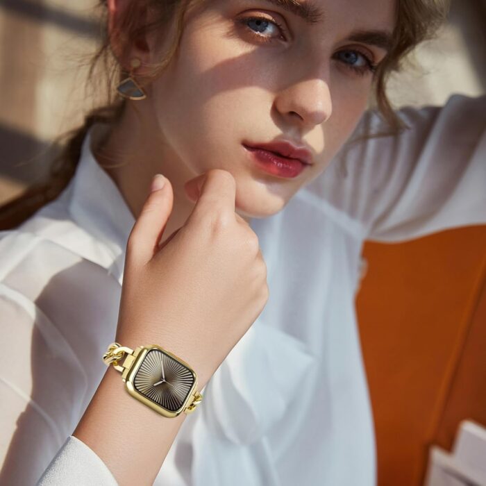 Gold TPU Case for Apple Watch Series 9/8/7 - Image 8