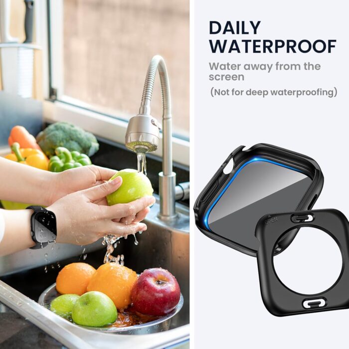 Waterproof Screen Protector Case for Apple Watch Series 10 SE 9 8 7 6 5 4 - Image 5