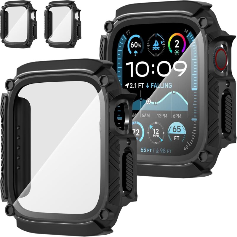 Shockproof Full Body Case for 45mm Smartwatch
