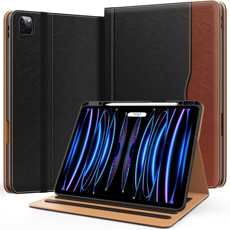 Leather Folio Case for 12.9-Inch iPad Pro