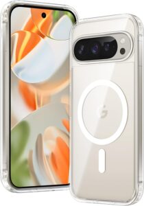 Clear Slim Case for Pixel 9 Pro - Shockproof Protection