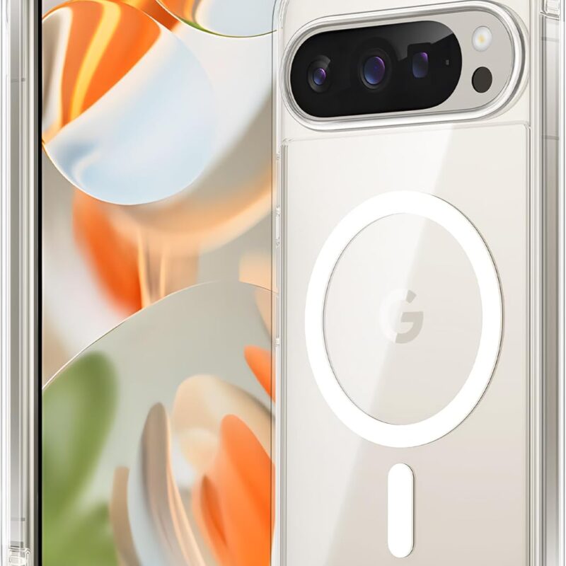 Clear Slim Case for Pixel 9 Pro - Shockproof Protection