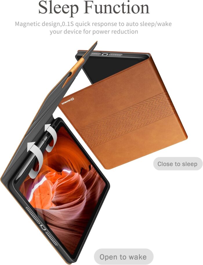 Vegan Leather Smart Cover for iPad 10.2” - Image 6