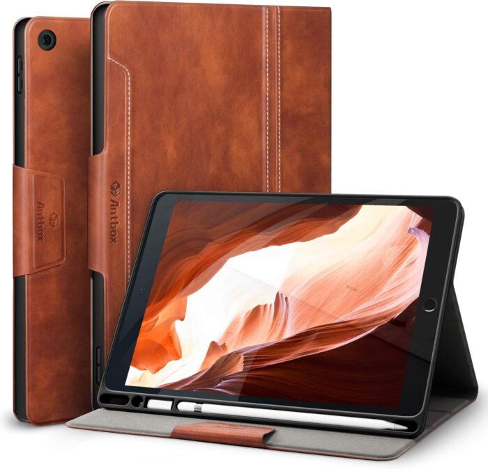 Vegan Leather Smart Cover for iPad 10.2''