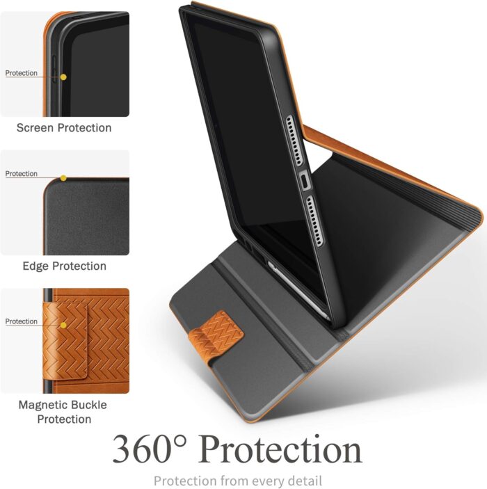 Vegan Leather Smart Cover for iPad 10.2” - Image 8