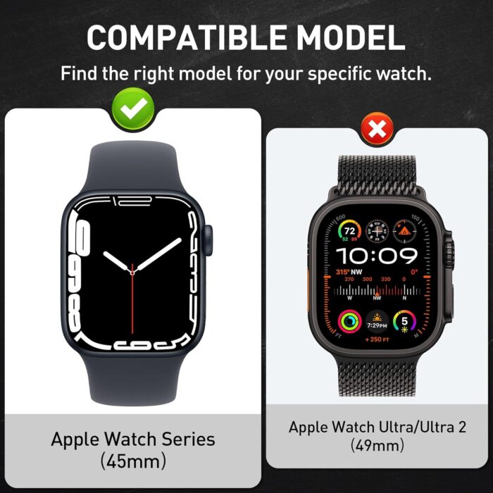Shockproof Full Body Case for 45mm Smartwatch - Image 2