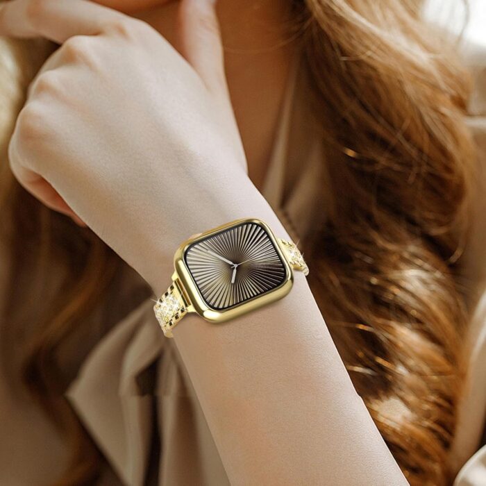 Gold TPU Case for Apple Watch Series 9/8/7 - Image 6