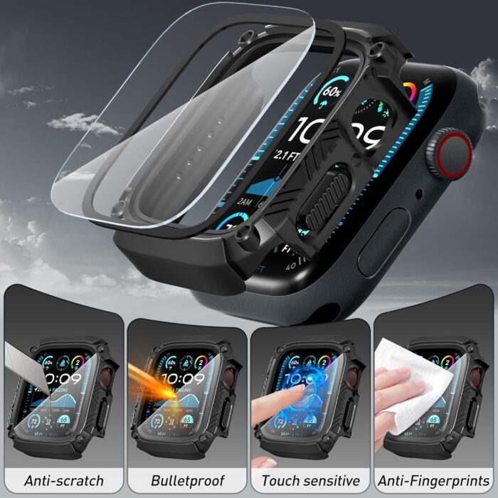 Shockproof Full Body Case for 45mm Smartwatch - Image 3