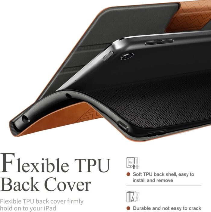 Vegan Leather Smart Cover for iPad 10.2” - Image 5