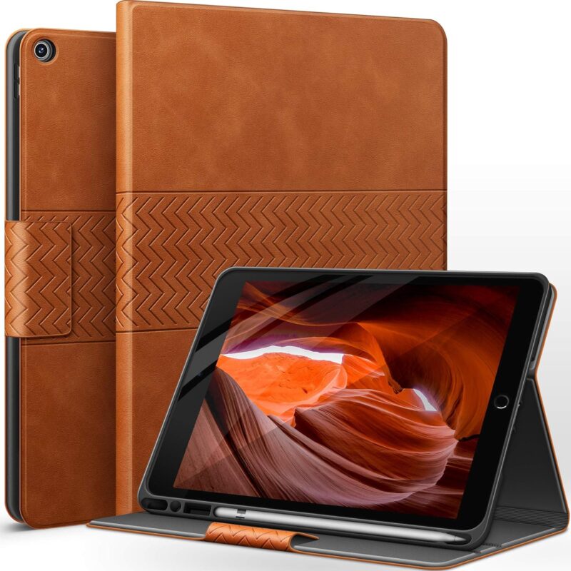 Vegan Leather Smart Cover for iPad 10.2”